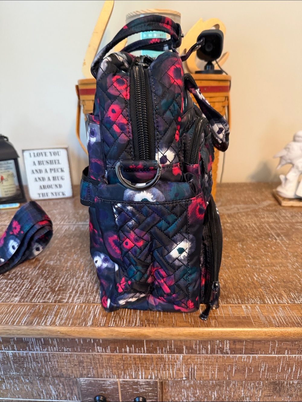 Lug watercolor floral mini puddle jumper, like new - Picture 5 of 7